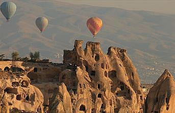 Kapadokya'da turist sayısında tüm zamanların rekoru kırıldı