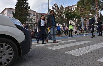 Trafikte yaya önceliği kuralını ihlal edenlere ceza yağdı