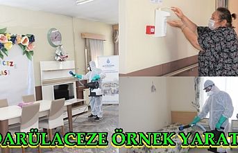 DARÜLACEZE ÖRNEK YARATTI