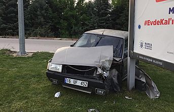 İnegöl'de trafik kazası: 2 yaralı