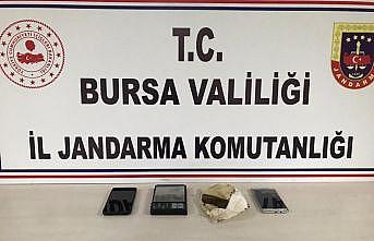 İnegöl'de elektrikli bisikletin gizli bölmelerinde uyuşturucu ele geçirildi