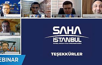 SAHA İstanbul'dan 7 haftada 39 saat canlı yayın