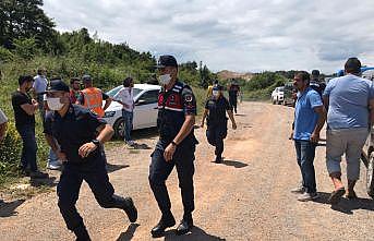 Sakarya'da dağlık alanda patlama