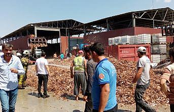 Bursa'da geri dönüşüm fabrikasında çıkan yangın söndürüldü