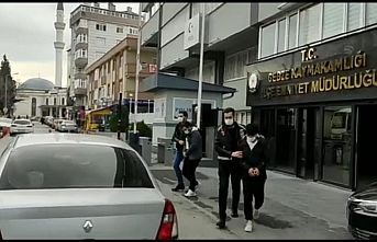 Motosiklet hırsızlığına tutuklama ve ev hapsi