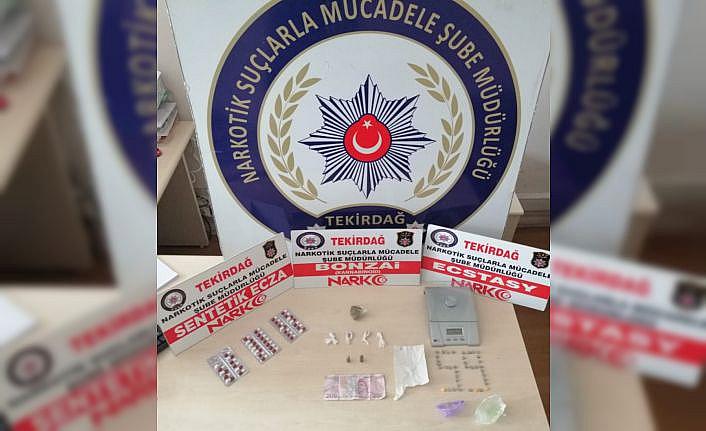 Tekirdağ'da uyuşturucu operasyonunda 5 şüpheli yakalandı