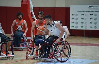 Tekerlekli Sandalye Basketbol Süper Ligi play-off çeyrek final müsabakaları Yalova'da başladı