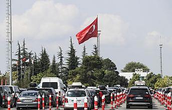 Gurbetçilerin yaşadıkları ülkelere dönüşleri sürüyor