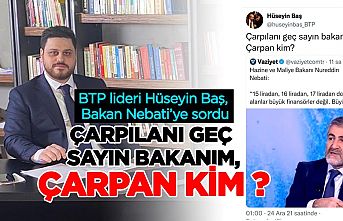 Hüseyin Baş Çarpılanı geç sayın bakanı çarpan kim