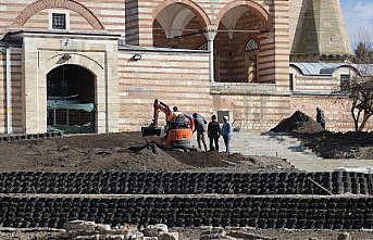 Selimiye Camisi meydan düzenlemesi Ramazan Bayramı'nda tamamlanacak