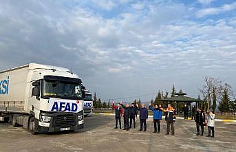 Tekirdağ'dan Ukrayna'ya 5 tır insani yardım gönderildi