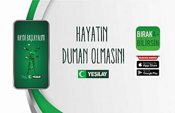 Yeşilay uygulamasını Sigarayı Bırakma Günü'nde tanıttı