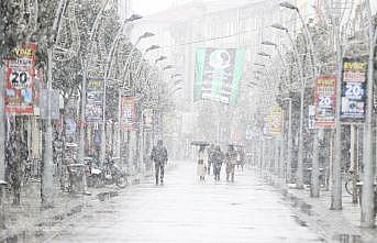 Sakarya ve Kocaeli'de kar yağışı etkili oluyor