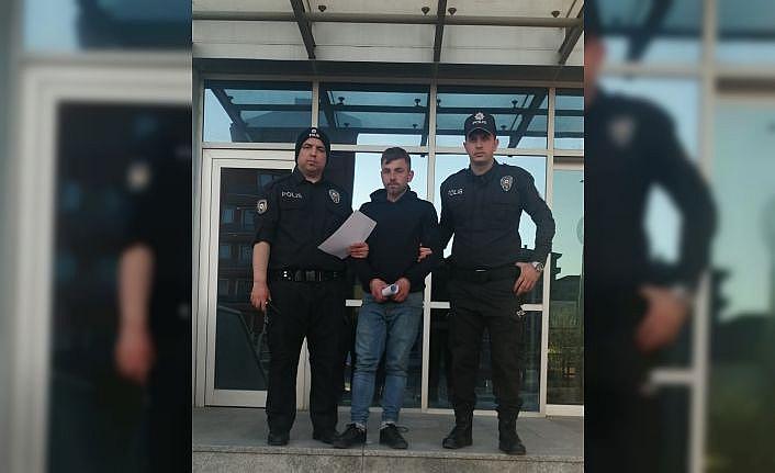 Edirne'de apartmandan su sayaçlarını çalan kişi tutuklandı
