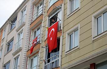 Şehit Uzman Çavuş Akgün'ün Tekirdağ'daki ailesine şehadet haberi verildi