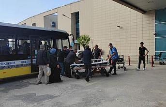 Halk otobüsü şoförü, güzergahını değiştirerek fenalaşan yolcuyu hastaneye yetiştirdi