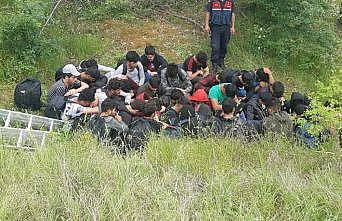 Kırklareli'nde düzensiz göçmen yakalandı