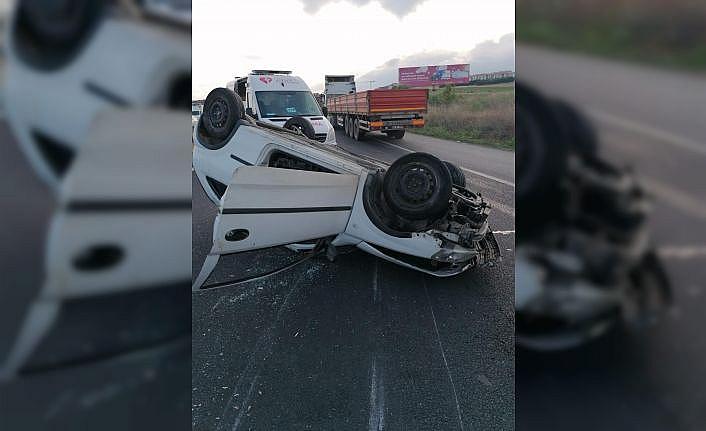 Tekirdağ'da zincirleme trafik kazasında  kişi öldü