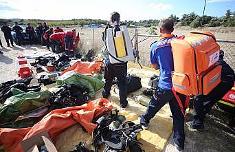 Çanakkale'de 13 kurumdan personelin katılımıyla KBRN tatbikatı yapıldı