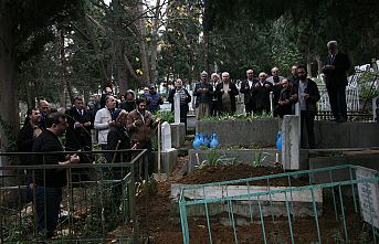 Ayten Karamullaoğlu'nun cenaze töreni.