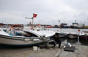 Poyraz deniz ulaşımını olumsuz etkiliyor