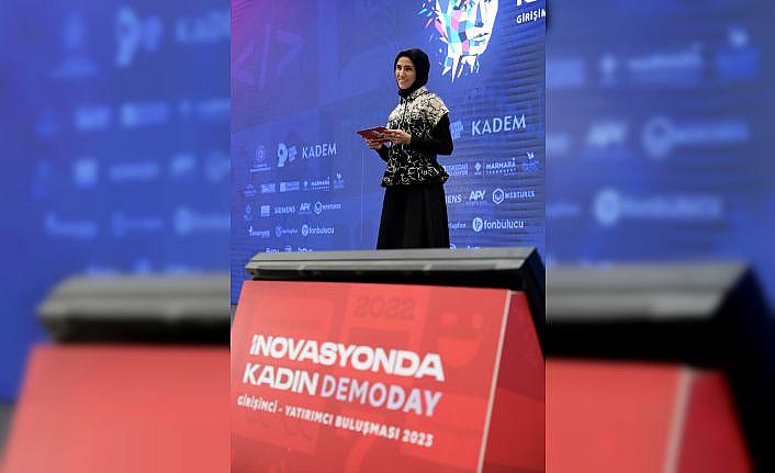 KADEM'in İnovasyonda Kadın Projesi kapsamında “2023 Yatırımcı-Girişimci Buluşması“ düzenlendi