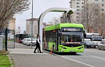 Elektrikli otobüsler 6 ayda 612 ton karbondioksit salınımını engelledi