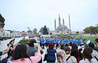 Edirne'de 11. Uluslararası Bando ve Ciğer Festivali'nde bandolar konser verdi