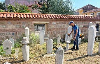 Edirne'de Osmanlı dönemi mezarlıkları aslına uygun onarıldı