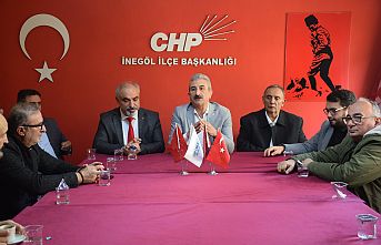 CHP İL BAŞKANI YEŞİLTAŞ'TAN İNEGÖL ÇIKARMASI