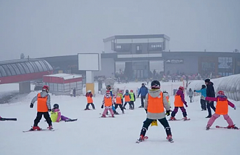 Erciyes Kayak Okulu'nda eğitimler tam gaz