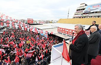 MANSUR YAVAŞ BATIKENT’TE: HÜKMETMEYE GELMEDİK, HİZMET YAPMAYA GELDİK