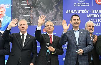 ARNAVUTKÖY-İSTANBUL HAVALİMANI METROSU HİZMETE AÇILDI