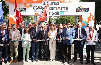 Bursa Gastronomi Festivali kortej yürüyüşüyle başladı