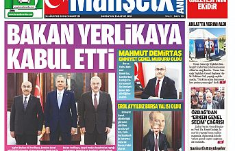 MANŞETX GAZETESİ'NİN 13.YIL 347. AĞUSTOS SAYILARI ÇIKTI