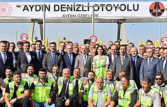 AYDIN-DENİZLİ OTOYOLU HİZMETE AÇILDI