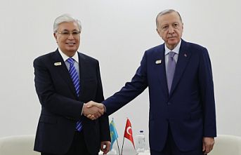 Cumhurbaşkanı Erdoğan, Tokayev’le görüştü