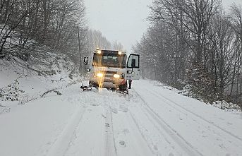 Osmangazi'de kar mesaisi başladı