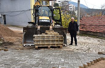 Orhaniye Mahallesi'nde yollar tamam