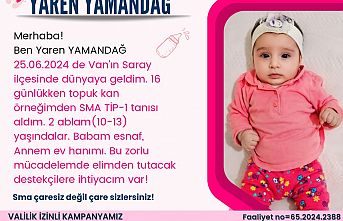 YAREN BEBEK YARDIMINIZI BEKLİYOR