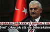 Başbakan Yıldırım'dan PKK ve Kandil'e Rest!