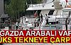 Boğazda Arabalı Vapur Lüks Tekneye Çarptı