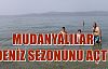 Mudanyalılar Deniz Sezonunu Açtı