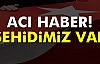 TSK: 'Bestler-Dereler'de 1 Asker Şehit Oldu'