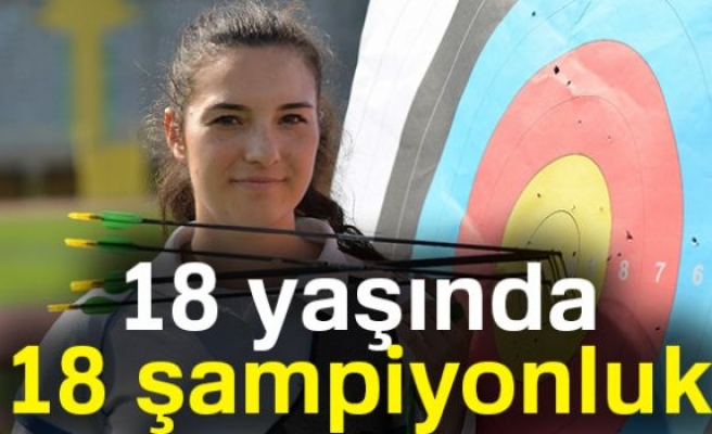 18 yaşında 18 kez şampiyon oldu