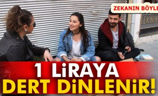 1 Liraya Dert Dinliyorlar!