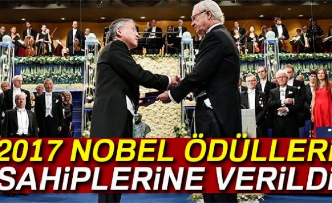 2017 Nobel Ödülleri sahiplerine verildi