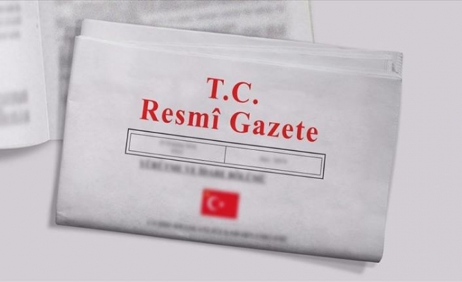 Cumhurbaşkanı kararları Resmi Gazete'de