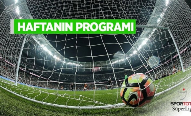 Futbol: Haftanın programı