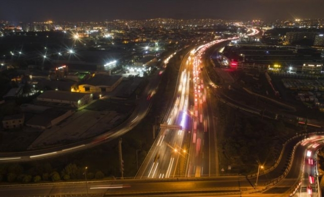 İstanbul trafiğinde bayram yoğunluğu